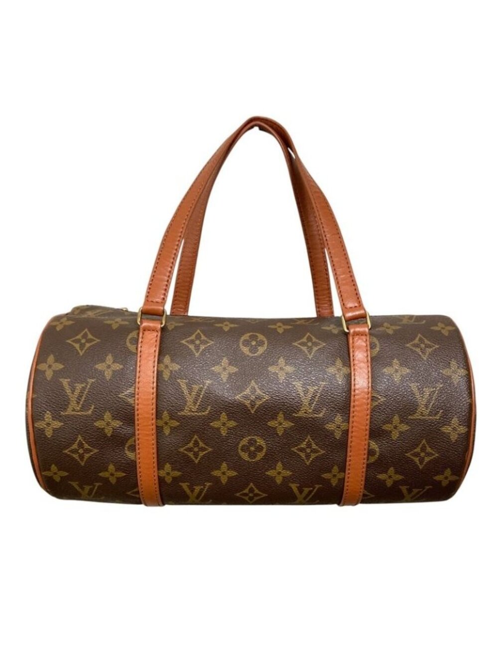 Louis Vuitton Papillon 30 GM Monogram Roll Boston Bag Brown - Picture 1 of 15